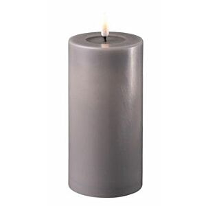 Led Candle Grey