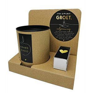 Kaars Kado Een Warme Groet