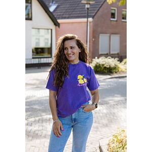 Oak T-shirt Lemons Paars (one size)