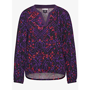 Street One Blouse Print Purple