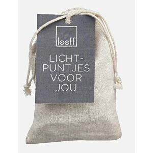 Leeff theelichtjes "lichtpuntjes voor jou"