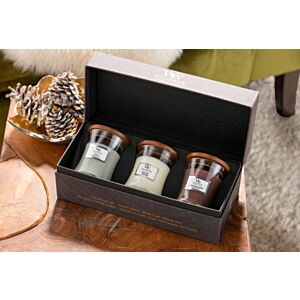 Woodwick Deluxe Gift set Mini Candle Woody