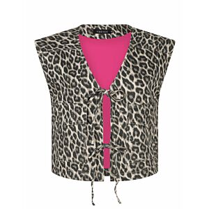 Ydence Gilet Aiden Leopard