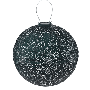 Lampion solar Round Fiore Groen