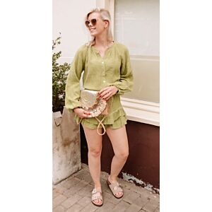 Oak Playsuit Lime (one size)