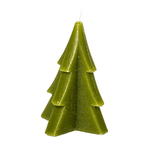 Kaars Kerstboom Groen Middel