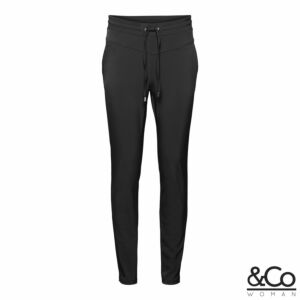 &Co Travel Pant Penny grijs