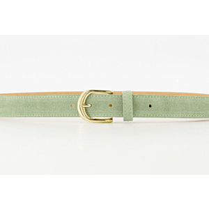 Riem Suede Mintgroen